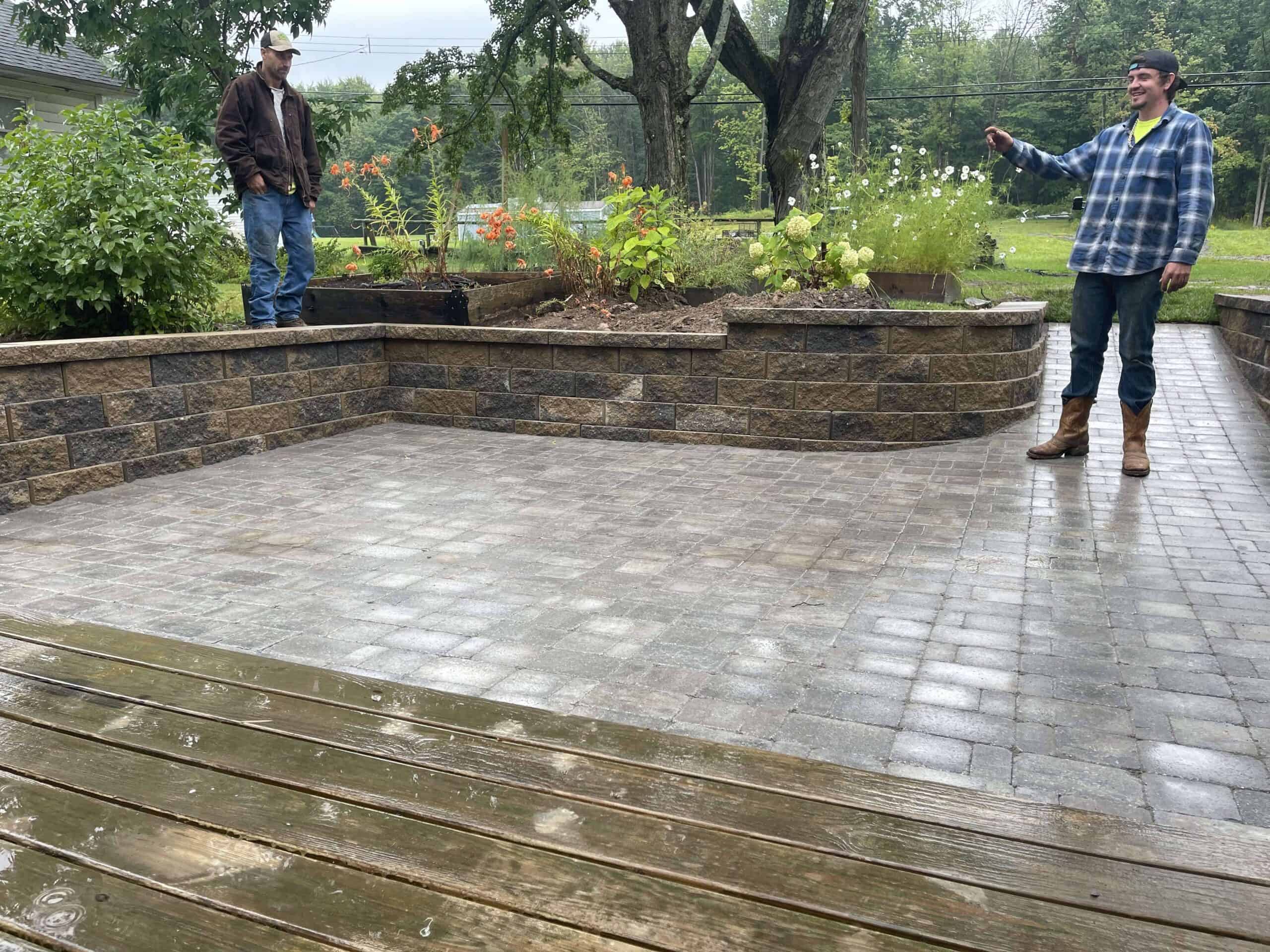 Hardscaping in NY requires a seasonal maintenance approach for year-round sustainability