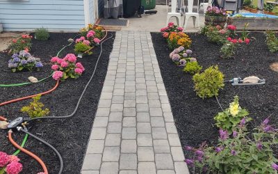 newman landscaping sealcoating lenox outdoor kitchens retaining walls - Newman Landscaping & Excavating Inviting Patios For Cozy Winter Gatherings In Westermoreland NY