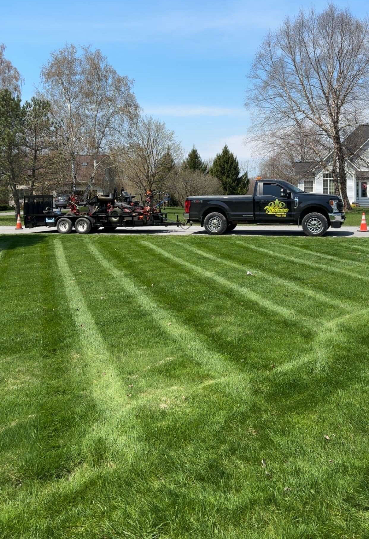 precision lawn mowing for Westmoreland, Utica, and Rome homes and businesses